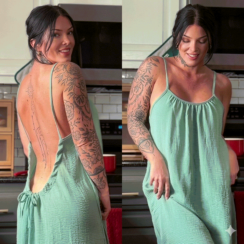 Backless Cami Dress